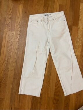 Vineyard Vines White Straight-Leg Jeans